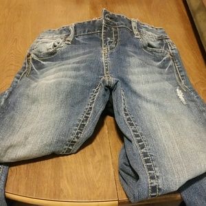 Amethyst jeans. Medium blue